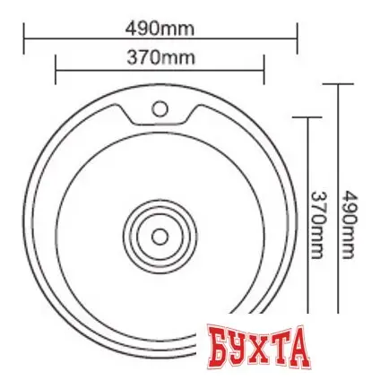 Кухонная мойка Ledeme L74949-6