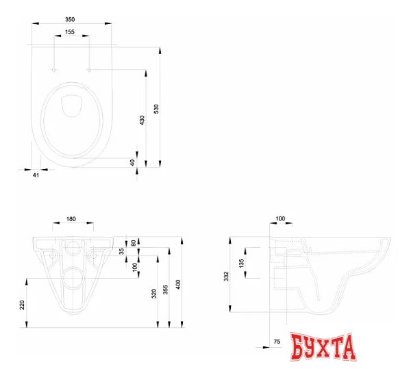 Унитаз Kolo Nova Pro Rimfree M33120000+M30112000