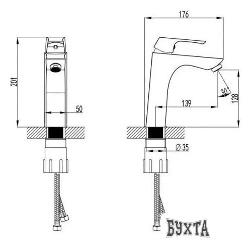 Смеситель Lemark Unit LM4537C