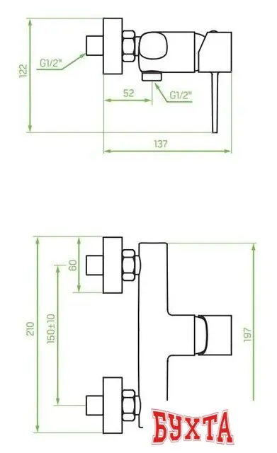 Смеситель Laveo Pola BAP 040D