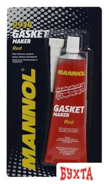 Герметик Mannol 9914 Gasket Maker Red
