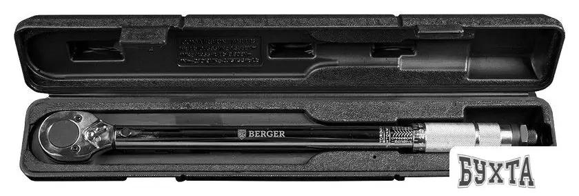 Гаечный ключ Berger Динамометрический щелчкового типа 1/2" 28-210Нм BG2158