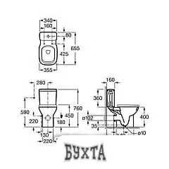 Сиденье для унитаза Roca Debba ZRU9302826