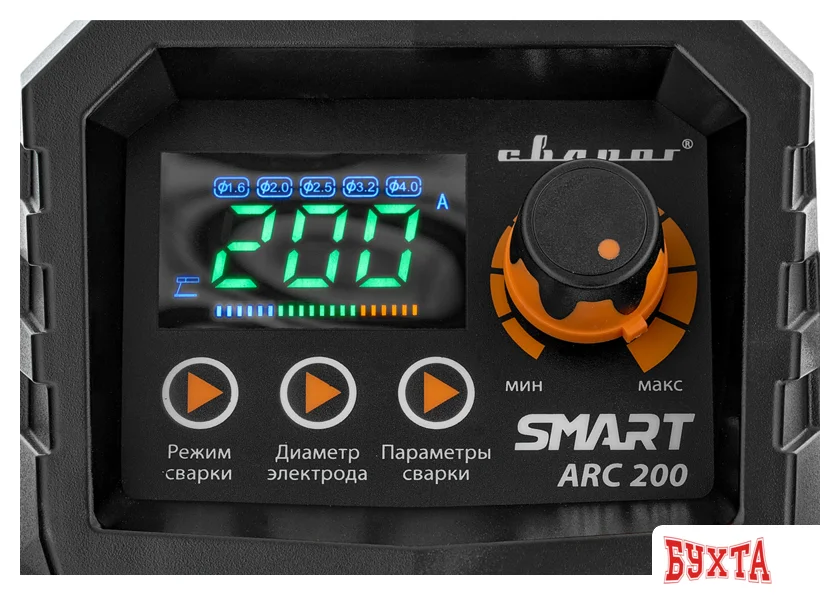 Сварочный инвертор Сварог REAL Smart ARC 200 (Z28303)