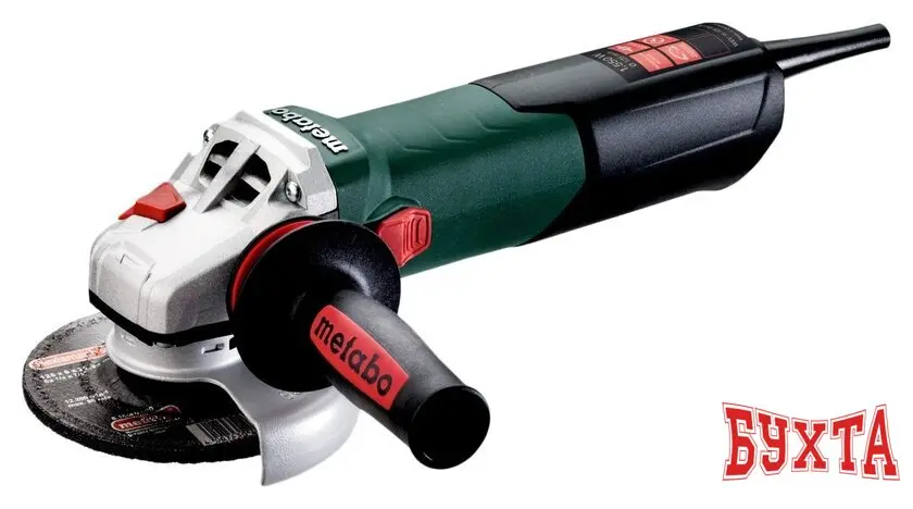 Угловая шлифмашина Metabo WEV 15-125 Quick 600468500