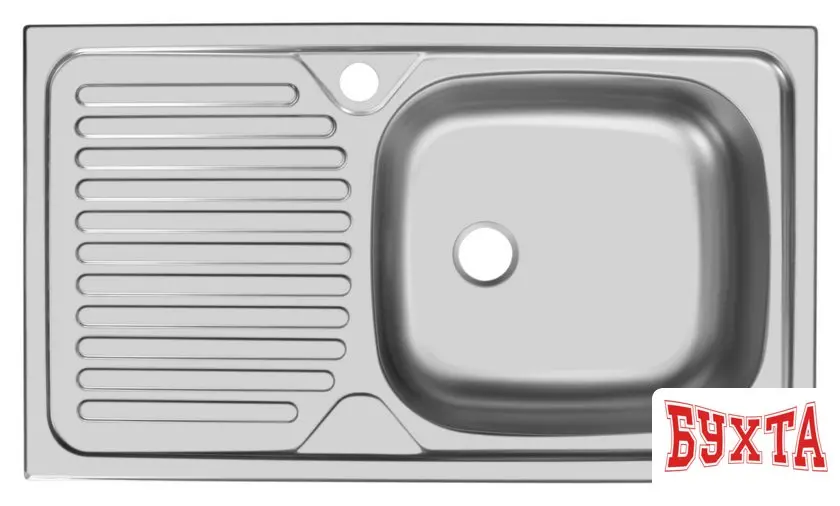 Кухонная мойка Ukinox CLM760.435 GT5K 1R