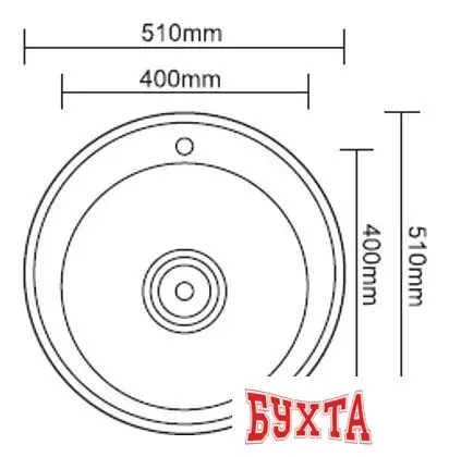 Кухонная мойка Ledeme L65151-6