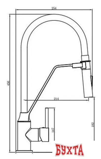 Смеситель Invena Magnetic BZ-30-L02