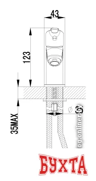 Смеситель Lemark plus STRIKE LM1106C