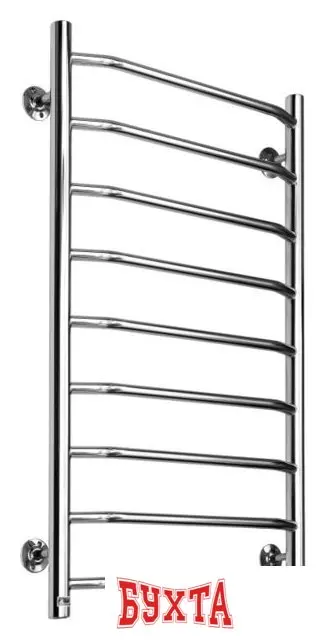 Полотенцесушитель Ростела Трапеция нижнее подключение 1/2" 9 перекладин 40x100 см