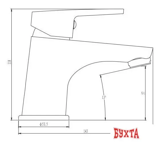 Смеситель Esko Venezia PL 26/VE 26