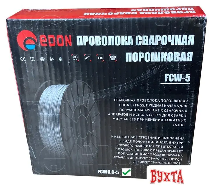 Сварочная проволока  Edon FCW0.8-5