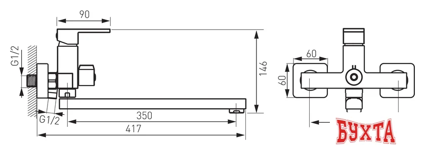 Смеситель Ferro Zicco BZI55A