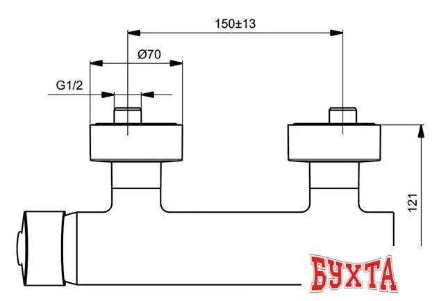 Смеситель Ideal Standard Blue [B9924AA]