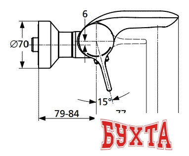 Смеситель Ideal Standard Melange A 4271 AA