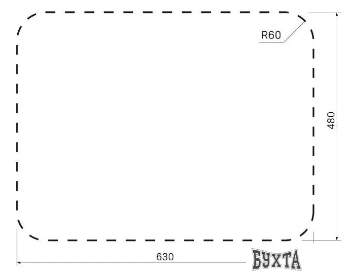 Кухонная мойка IDDIS Basic BAS65SLi77