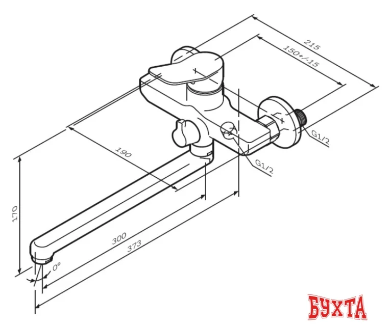 Смеситель AM.PM X-Joy F85A90000