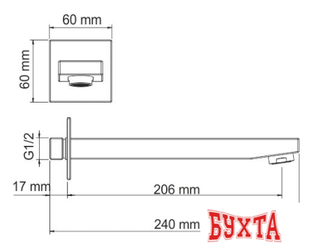 Излив Wasserkraft A091