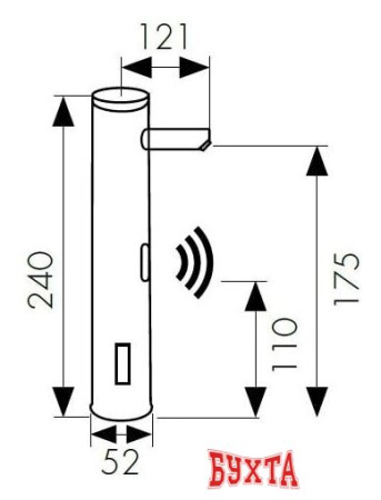 Смеситель Kaiser Sensor 38521