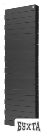 Биметаллический радиатор Royal Thermo Pianoforte Tower 500 Noir Sable (18 секций) 