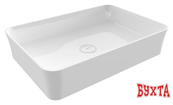 Умывальник Bocchi Sottile Slim Line 1476-001-0325 (глянцевый белый)