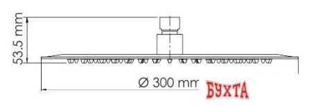 Душевая лейка Wasserkraft A161