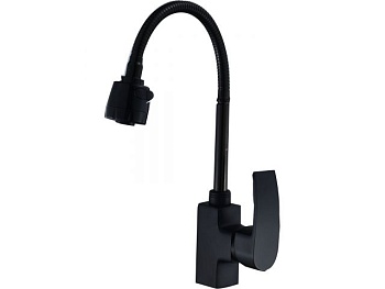 Смеситель для кухни D35-A, серия 270 черный, ECONOCE, арт.EC0275BL (Китай)