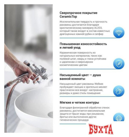 Умывальник Wellsee Pure BY Wellsee 150701000