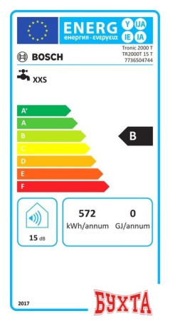 Накопительный электрический водонагреватель под мойку Bosch TR2000T 15 T 7736504744