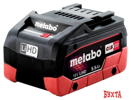 Аккумулятор Metabo LiHD 625368000 (18В/5.5 Ah)