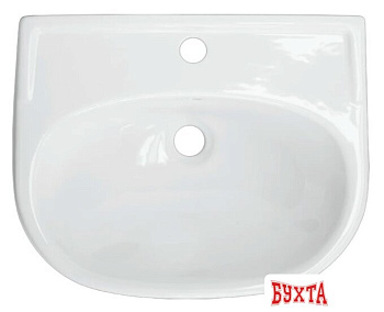 Умывальник Sanita Комфорт 50 WB.PD/Comfort/50-C/WHT.G/S1