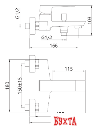 Смеситель Invena Paros BW-09-001