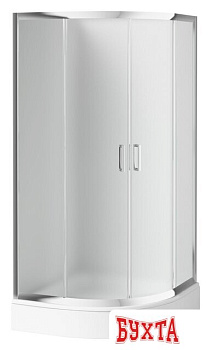 Душевой уголок Deante Funkia 80x80 KYP 652K (хром/матовое)