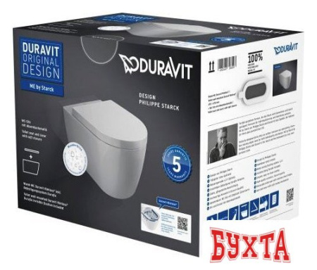 Унитаз Duravit ME by Starck 45290900A11