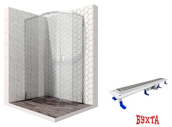 Душевой уголок Ambassador Set 11011103L-ST3