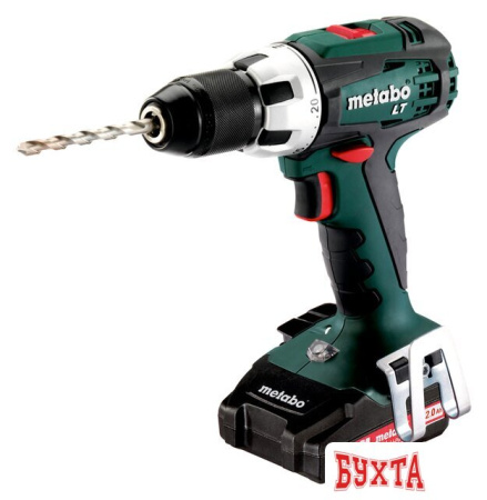 Дрель-шуруповерт Metabo BS 18 LT Compact 602102530 (с 2-мя АКБ, кейс)