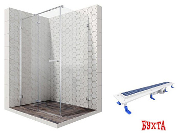 Душевой уголок Ambassador Set 10011104L-ST4