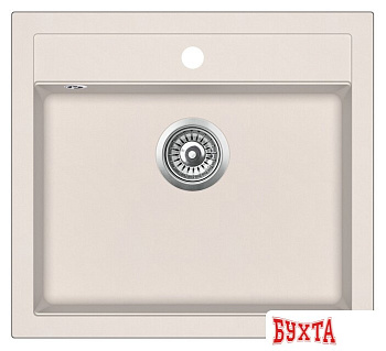 Кухонная мойка Aquasanita Quadro SQQ100W (silica 111)