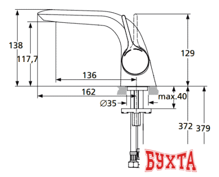 Смесители Ideal Standard Melange A 4287 AA