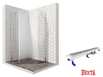 Душевой уголок Ambassador Set 12011111R-ST3