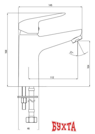 Смеситель Deante Alpinia BMO 020M