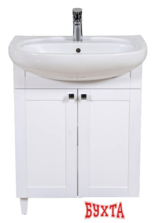 Мебель для ванных комнат Аква Родос Тумба Вудмикс 70 АР0002614 с умывальником Runa 70 (белый)