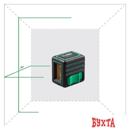 Лазерный нивелир ADA Instruments Cube Mini Green Basic Edition А00496