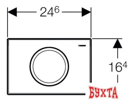 Инсталляция для унитаза Geberit DuoFix Delta11 458.103.00.1+115.120.11.1