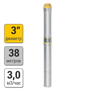 Скважинный насос Unipump Mini Eco 1-33 (кабель-10м)