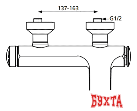 Смеситель Ideal Standard Melange A 4271 AA