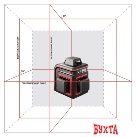 Лазерный нивелир ADA Instruments Cube 3-360 Home Edition А00565