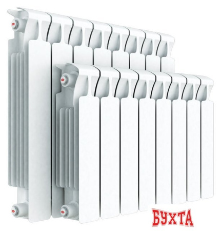 Биметаллический радиатор Rifar Monolit 500 (14 секций) 
