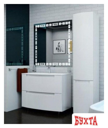 Мебель для ванных комнат Аква Родос Тумба с умывальником HeadWay 70 АР0001716 (Белый)