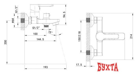 Смеситель IDDIS Sena SENSB00i02WA